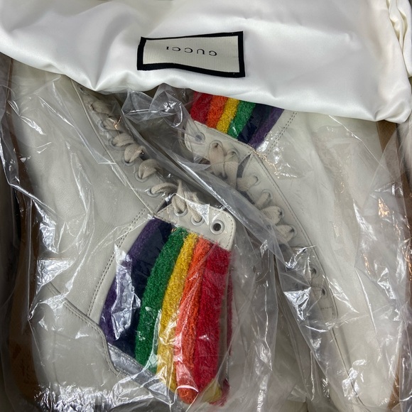 Gucci Rainbow BamBi shoes sz11 - Picture 6 of 7